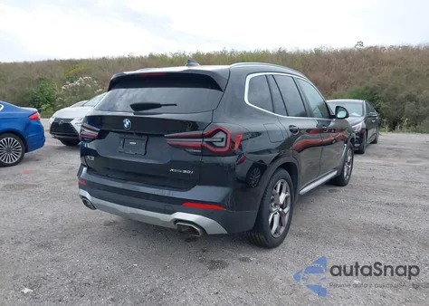 2022 BMW X3 xDrive30I from USA, damaged, VIN 5UX53DP0XN9L20969